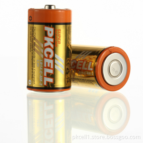 1.5V Super Alkaline Dry Battery in C Size